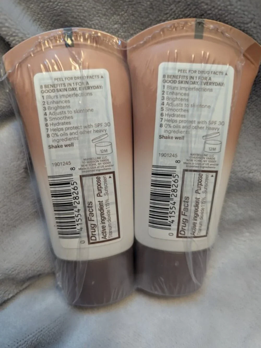 NWT Set of 2 Maybelline Dream BB Fresh Beauty Balm 130 Medium/Deep SPF 30